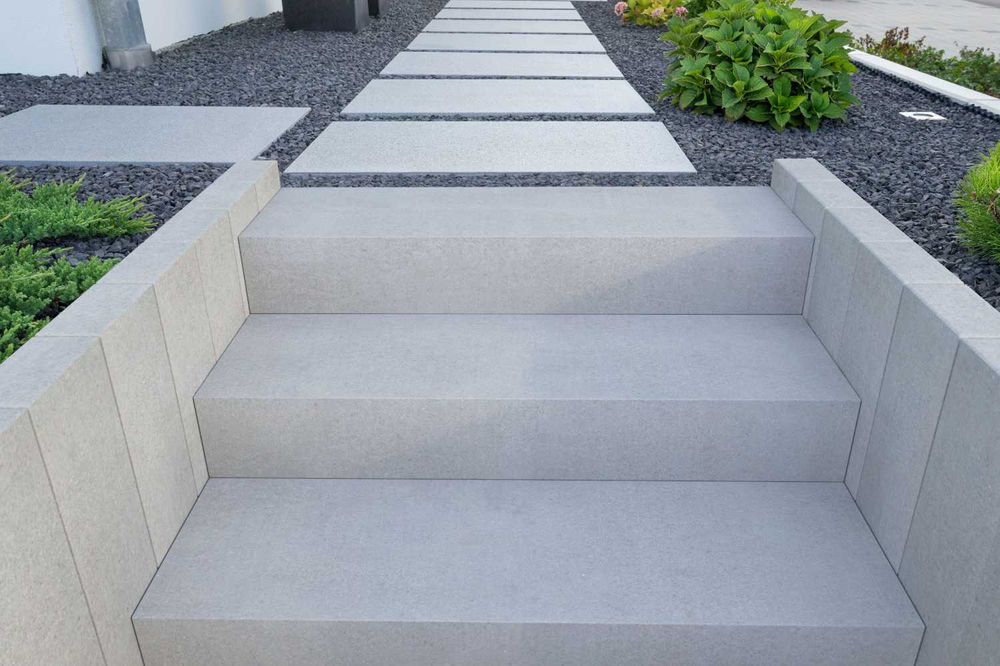 Stopień schodowy Pater 100x35x15 cm Szary Muszlowy Gabro WYPRZEDAŻ !!