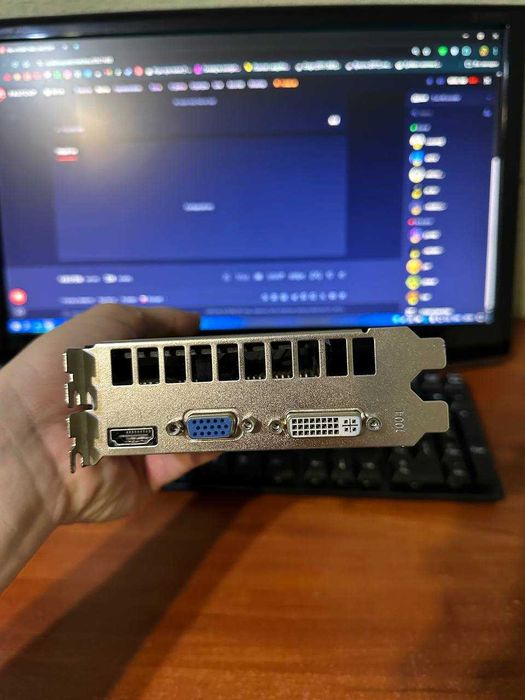 Видеокарта NVIDIA GTX1050TI 4GB/5DDR