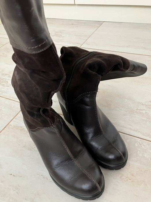 Шкіряне жіноче зимове взуття