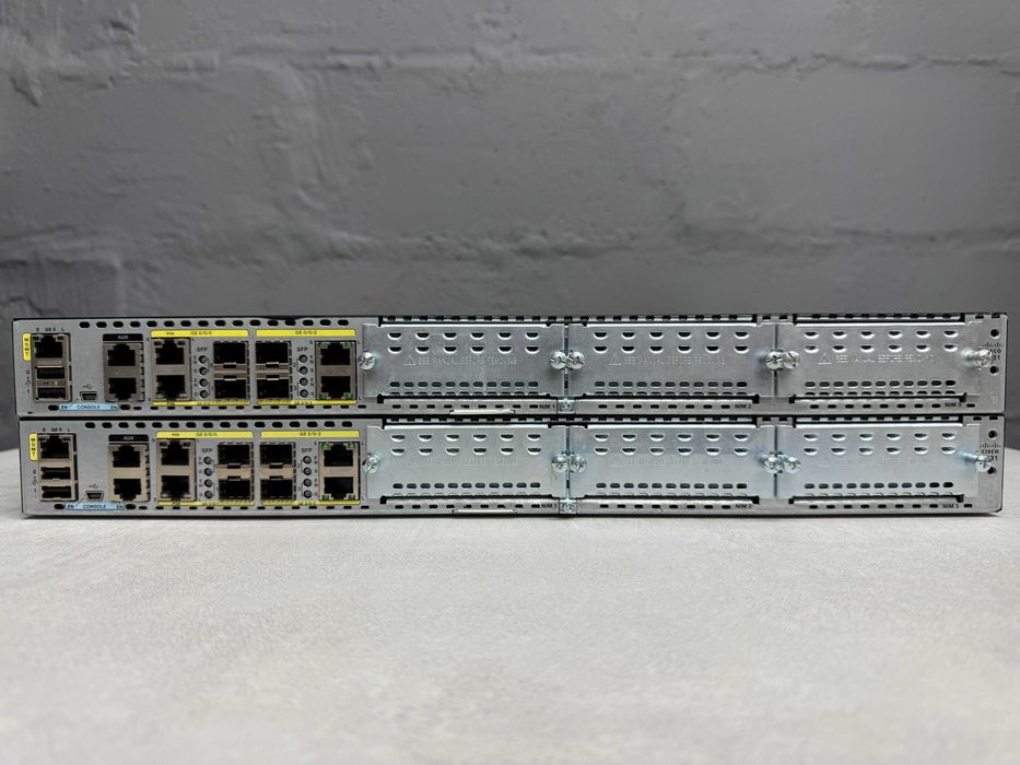 Маршрутизаторы Cisco ISR4431/K9(активированы лицензии) безнал/гарантия