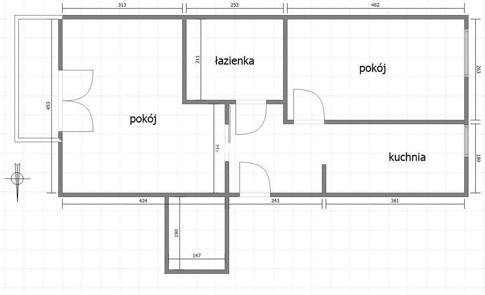 Mieszkanie – Kraków, Nowa Wieś, Krowodrza - Widok 3
