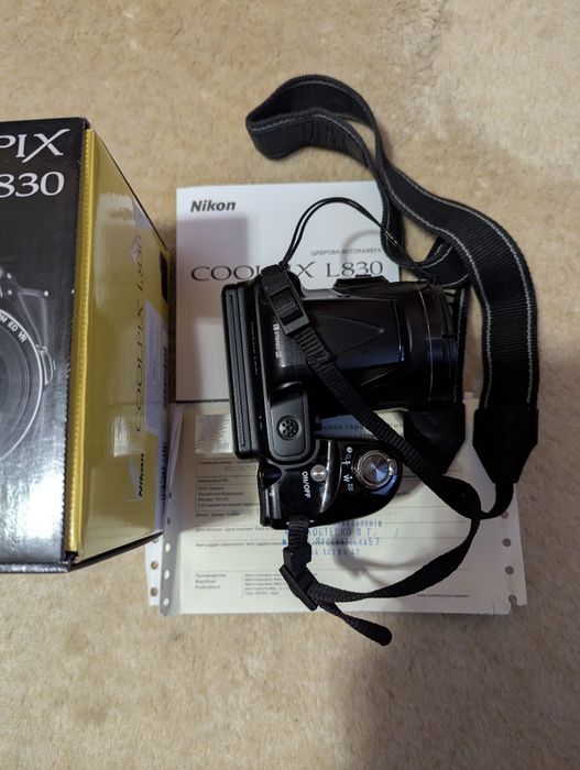 Nikon Coolpix L830 супер зум