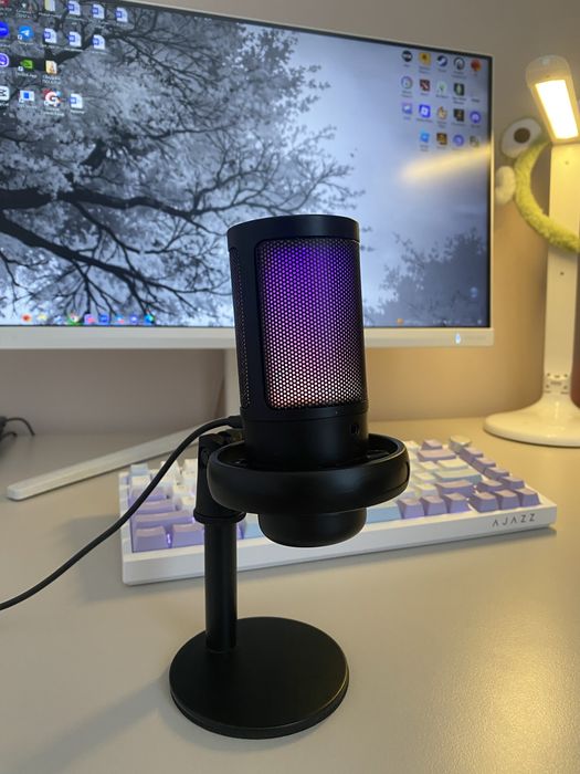 Мікрофон для комп’ютера / ноутбука + підсвітка RGB