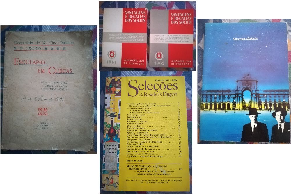 Livros antigos_de várias colecções /Enciclopédias