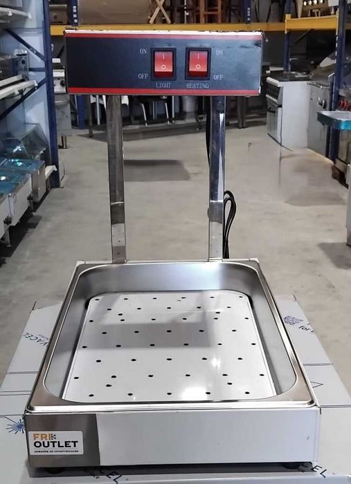 Aquecedor de Batatas Fritas C/ Escorredor
