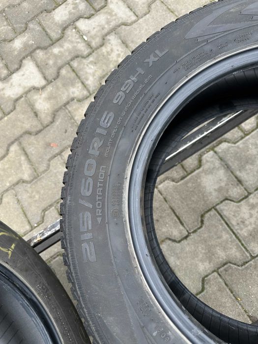 215/60r16 Nokian zimowe / para 2szt
