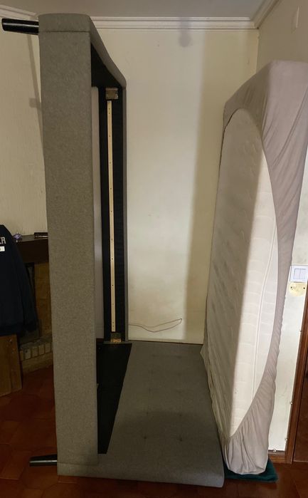 Cama Moderno Casal com Colchão
