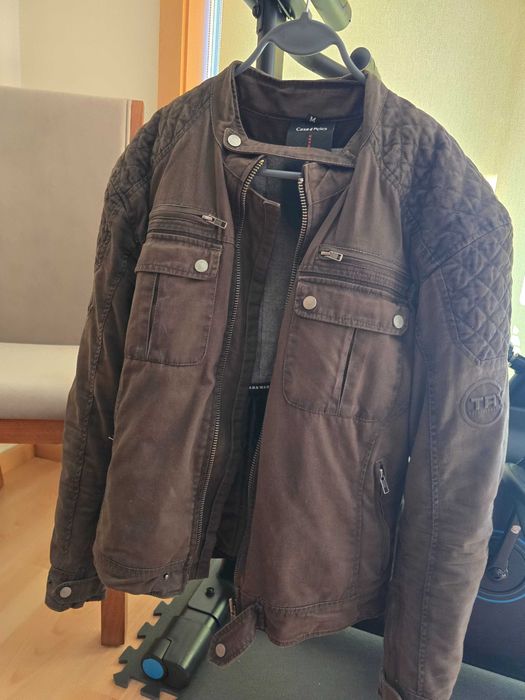 Casaco motard Try em tecido – Tamanho M