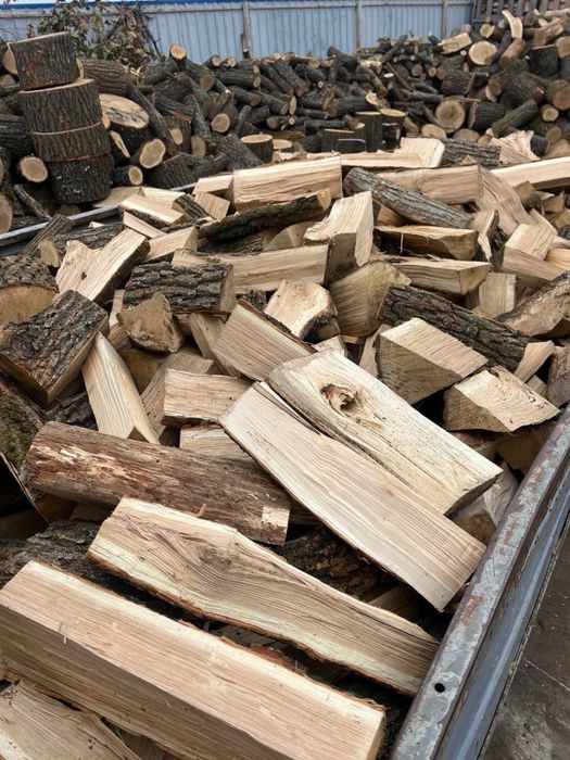 Рубані дрова акація, дуб, ясен з доставкою. Щільна укладка‼️