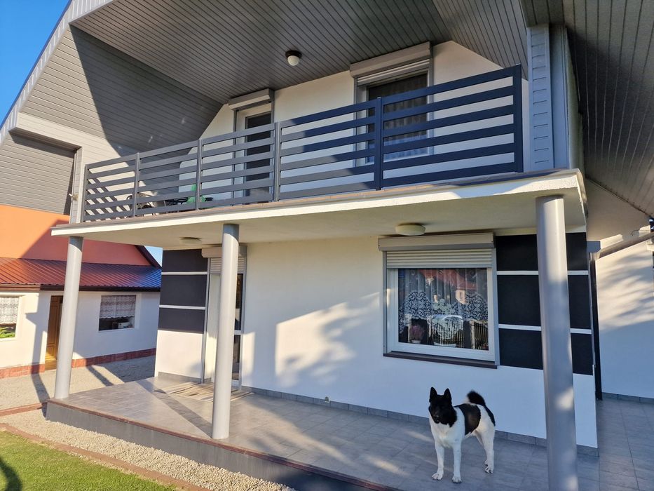 PROMOCJA!!! Balkon francuski balustrada panelowa  aluminium szkło inox