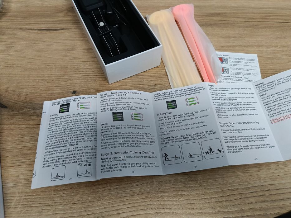 Elektroniczny pastuch dla psa kojec ogrodzenie GPS