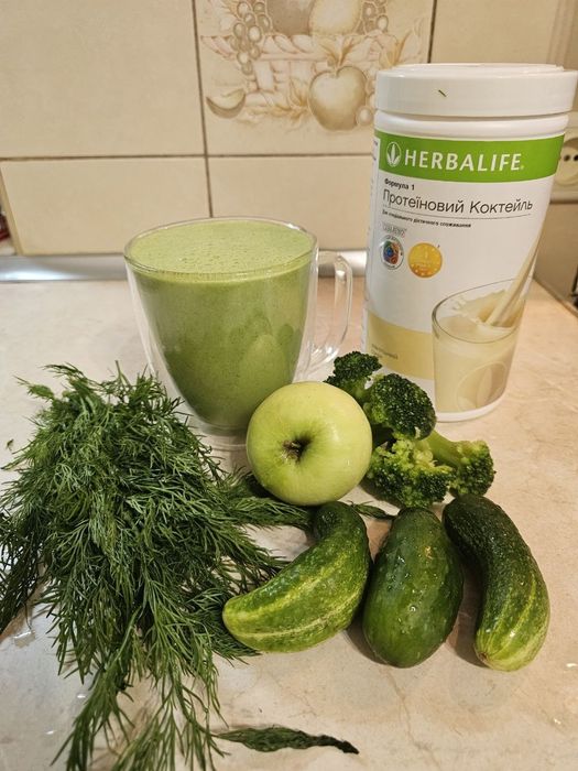 -45% Гербалайф схуднення Коктейль вечірній протеїновий Алое Белок Біло