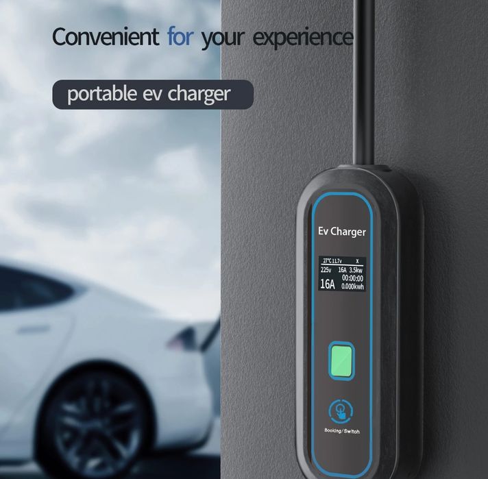 ТЕСЛА ‼️ Зарядка 16А Ev charger Nacs Tesla 5метрів +сумка 3.5м