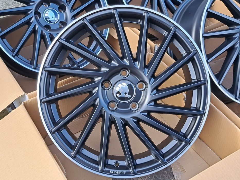Alufelgi NOWE SKODA 18 5x112 Superb 1, 2 i 3 ET30 KESKIN KT17