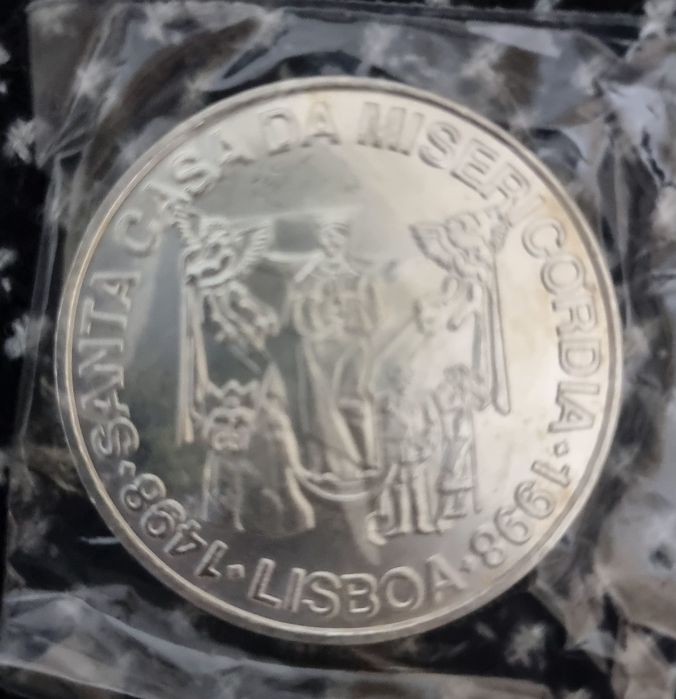 Moedas em prata 1000 escudos