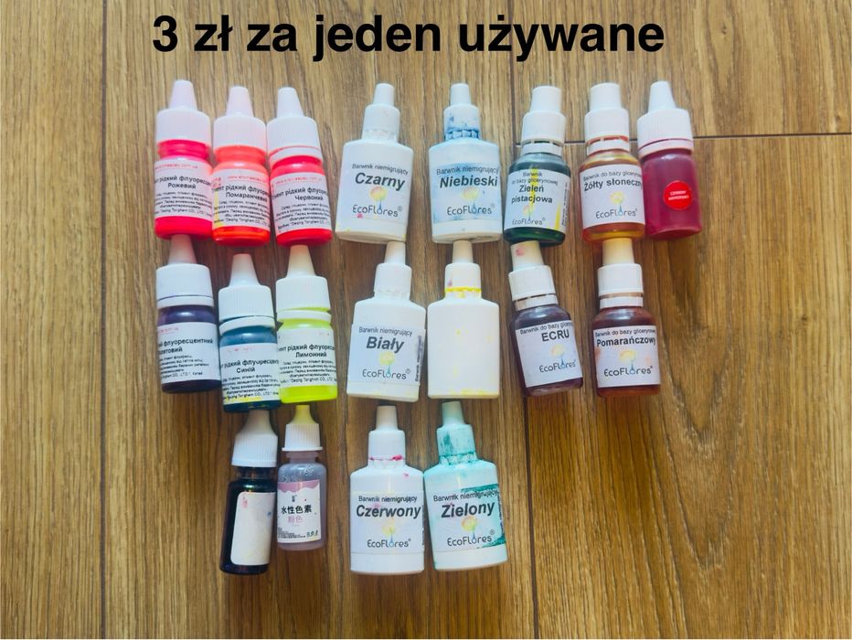 Barwniki i olejki zapachowe do robienia mydla i świec