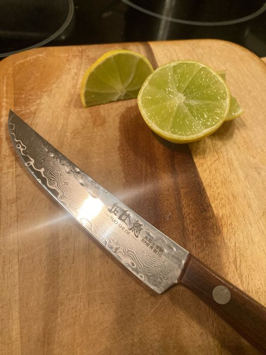 Ніж кухонний,нож кухунный,дамасская стальк,шеф нож