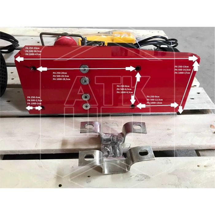 ТАЛЬ ЕЛЕКТРИЧНА РА від 250 до 1000 кг | Лебідка , тельфер | РОЗПРОДАЖ