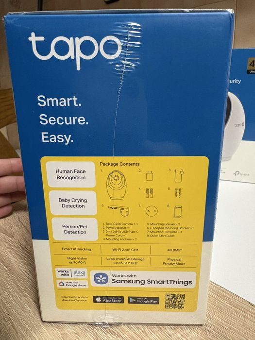 2 Câmaras de segurança Wi-fi doméstica