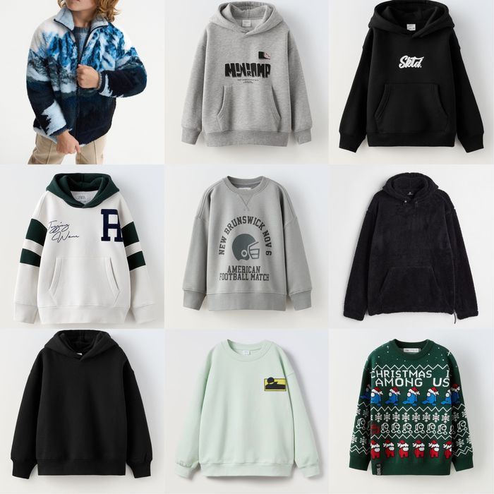 Худі,світшоти на хлопчика zara ріст від 116 до 164