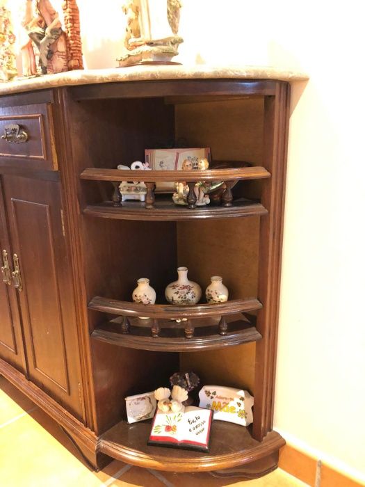 Móvel + tampo de mármore