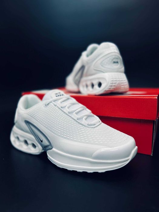 Белые найк деен / Кроссовки Мужские Nike DN Plus / nike dn на лето / армотизирующая подошва / трендовые кросовки найк