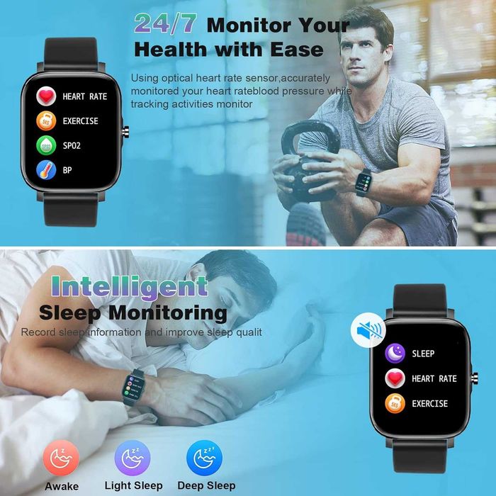 Smartwatch Zegarek fitness LRECAT TS29 Łapczyca • OLX.pl