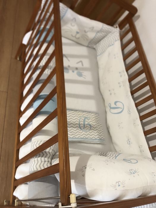 Conjunto para cama de grades