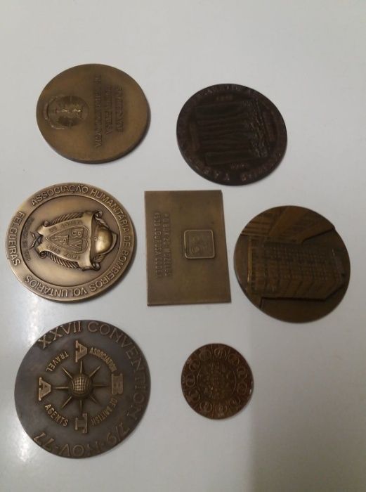 Medalhas Comemorativas em Bronze