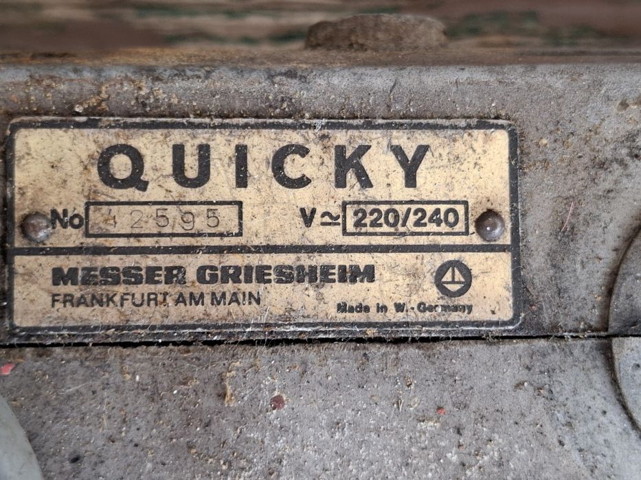 Messer, tocha maçarico de corte a gás Quicky