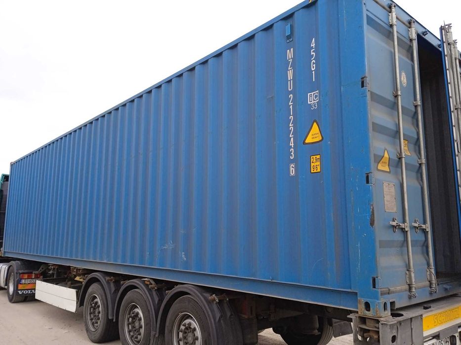 Kontener morski magazynowy 40 DV/HC 12 metrowy, używany