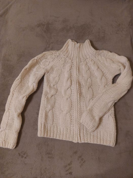 Sweter ciepły z wełną