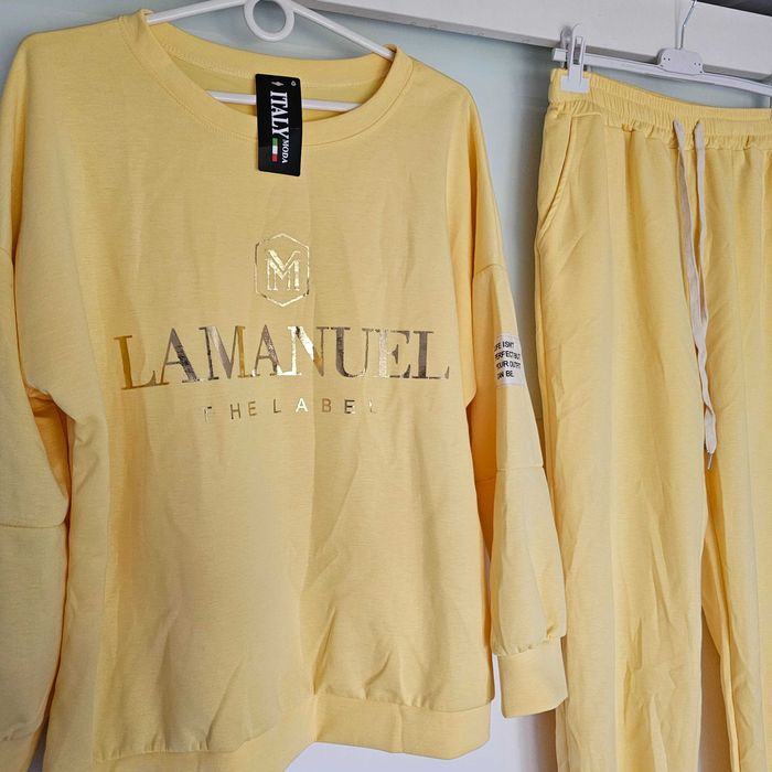 Dres lamanuel banan zolty nowy