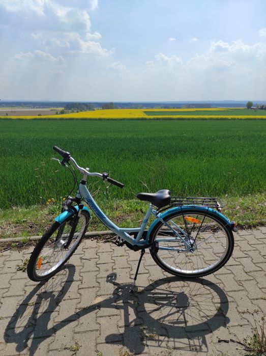 Rower 24''  młodzieżowy, damski, uniseks