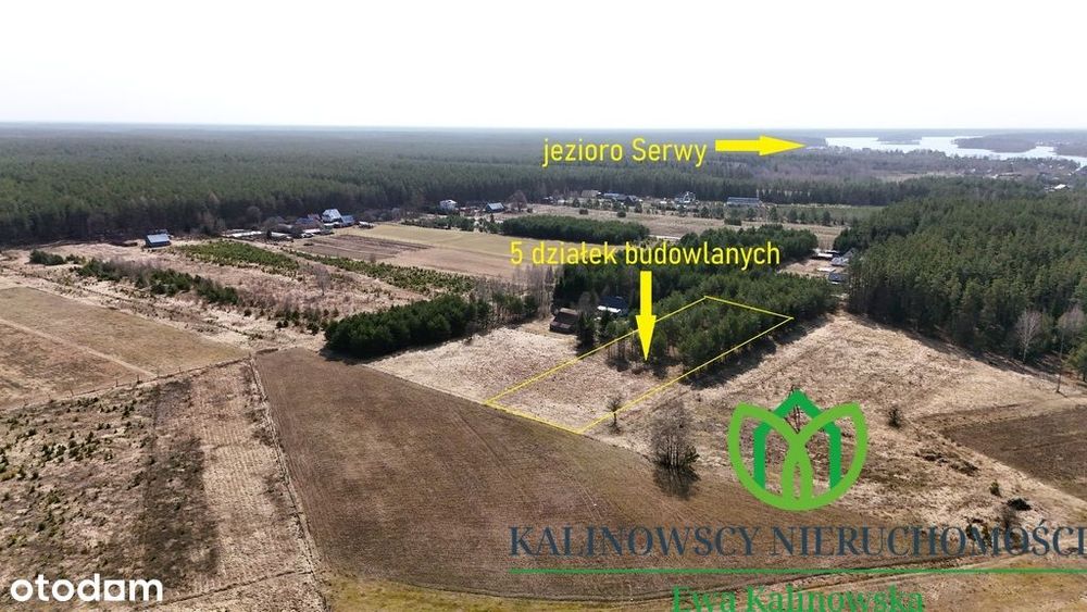 Działki w Macharcach | blisko jeziora Serwy