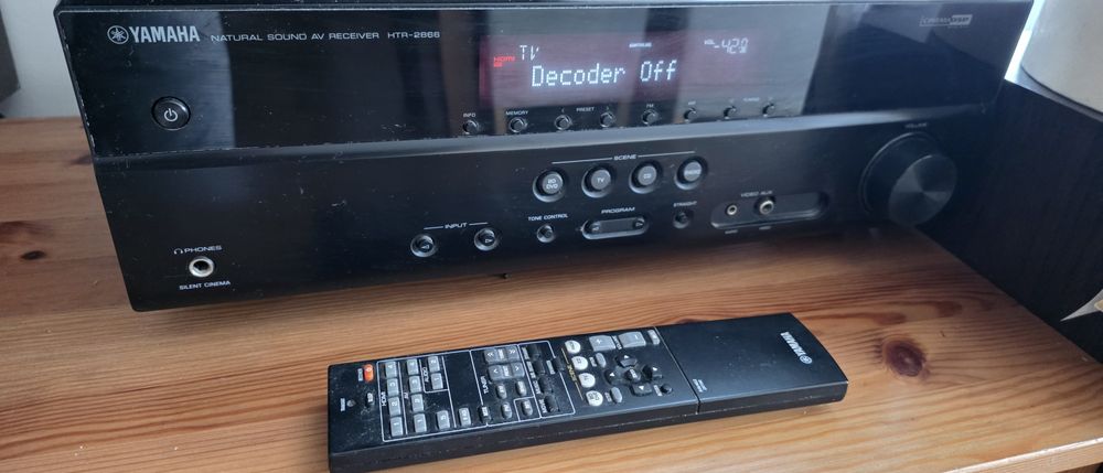 Amplituner Yamaha HTR-2866 I kolumny 5.0 prism 100