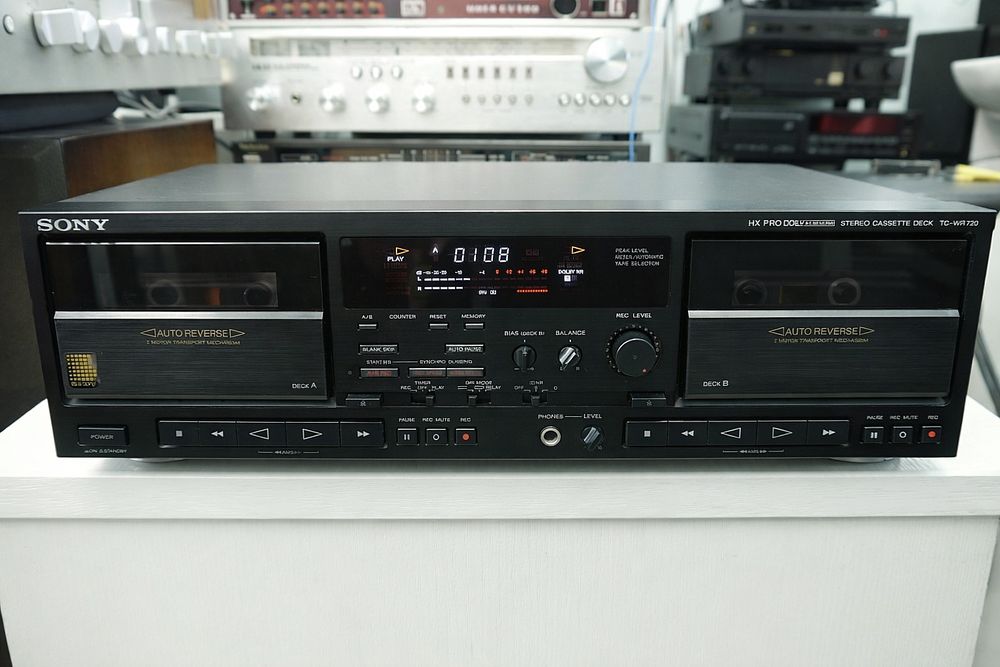 Sony TC-WR720 — двокасетна дека. Ідеальний стан!