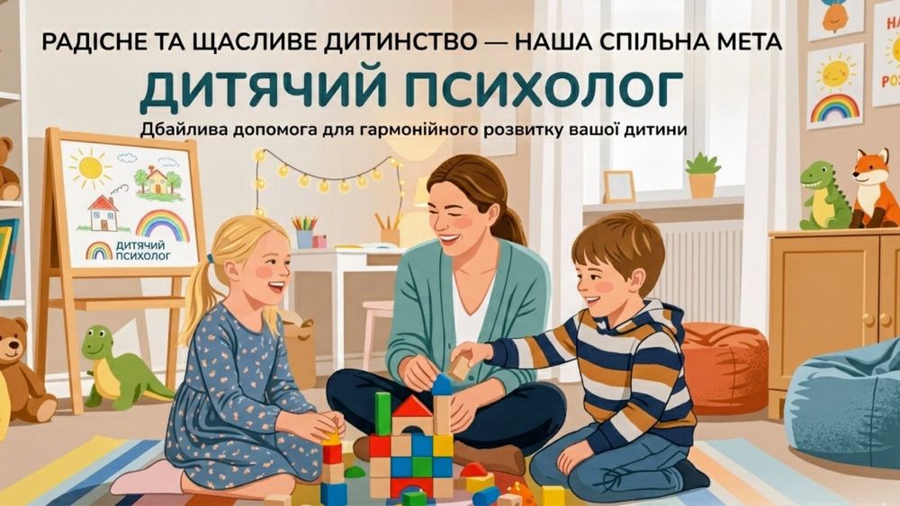 Психолог для дітей з ООП