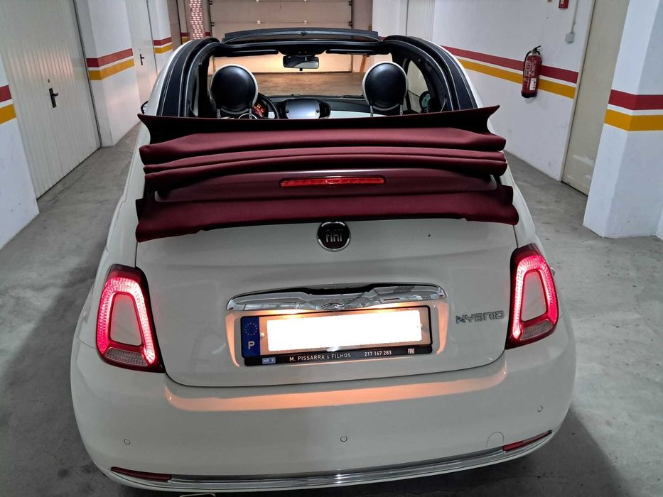 Fiat 500C Hybrid Dolcevita [Cabrio] com 19.000 km | Garantia até 2028