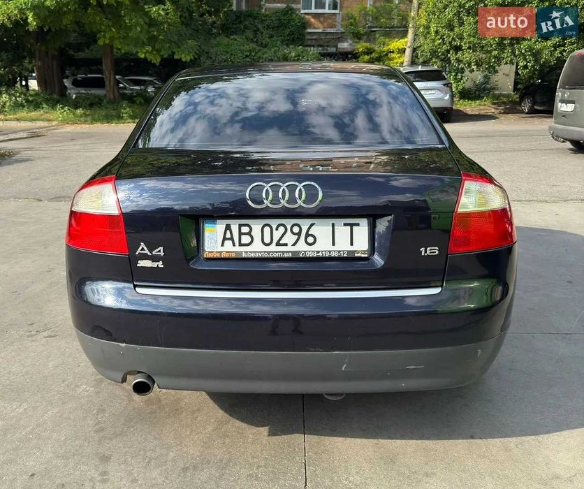 Продам Audi A4 B6 1.6 MPI ALZ • Доглянута • Власник • Гарний стан