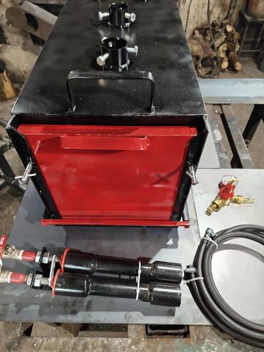 Газовый горн на две горелки