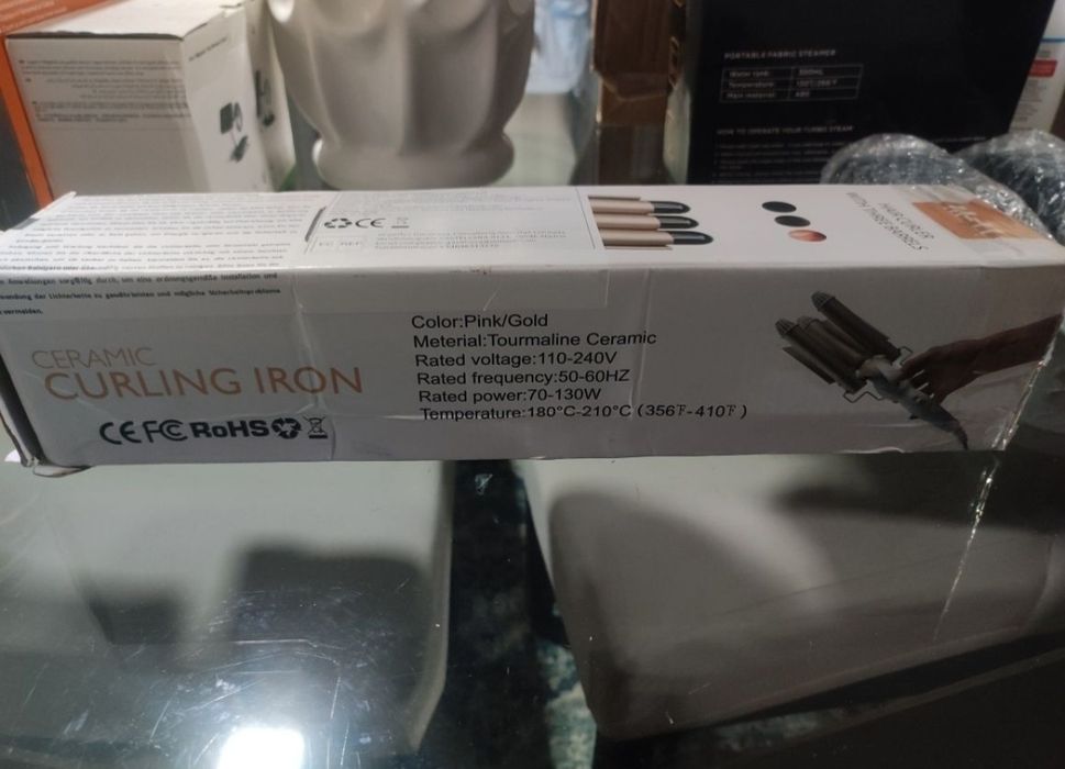 Prancha de fazer caracóis