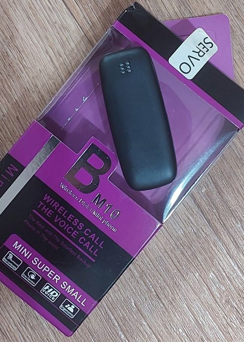 (НОВЫЙ) Двухсимочный мини телефон bluetooth гарнитура Servo BM10