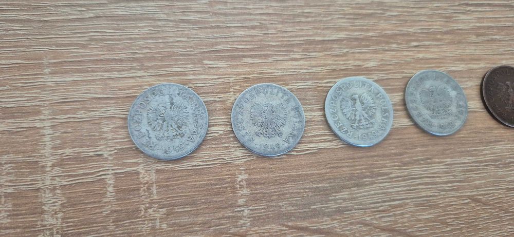 5 x 50 groszy 1949