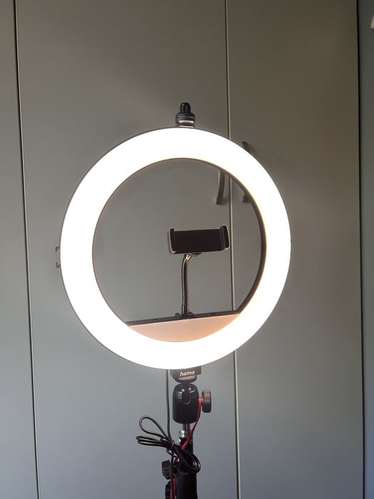 Led ring light spotlight steady 120 II