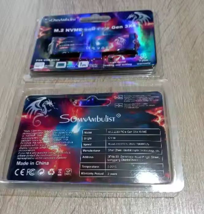 Somnambulist M2 2242, 2280 SSD NVME, 128GB