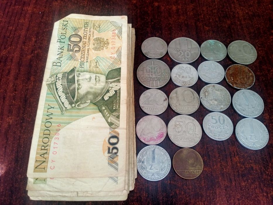 Stare pieniądze  nawet z 1974 r