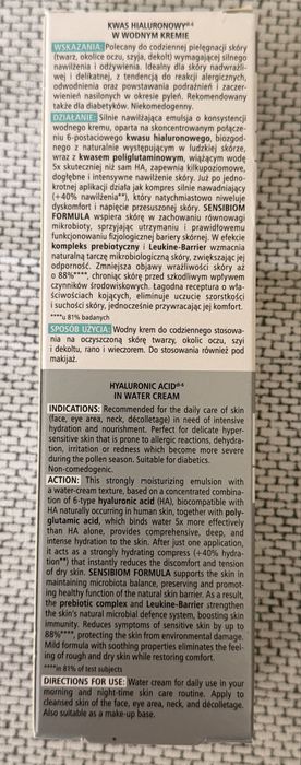 Pharmaceris A kwas hialuronowy w wodnym kremie NOWY