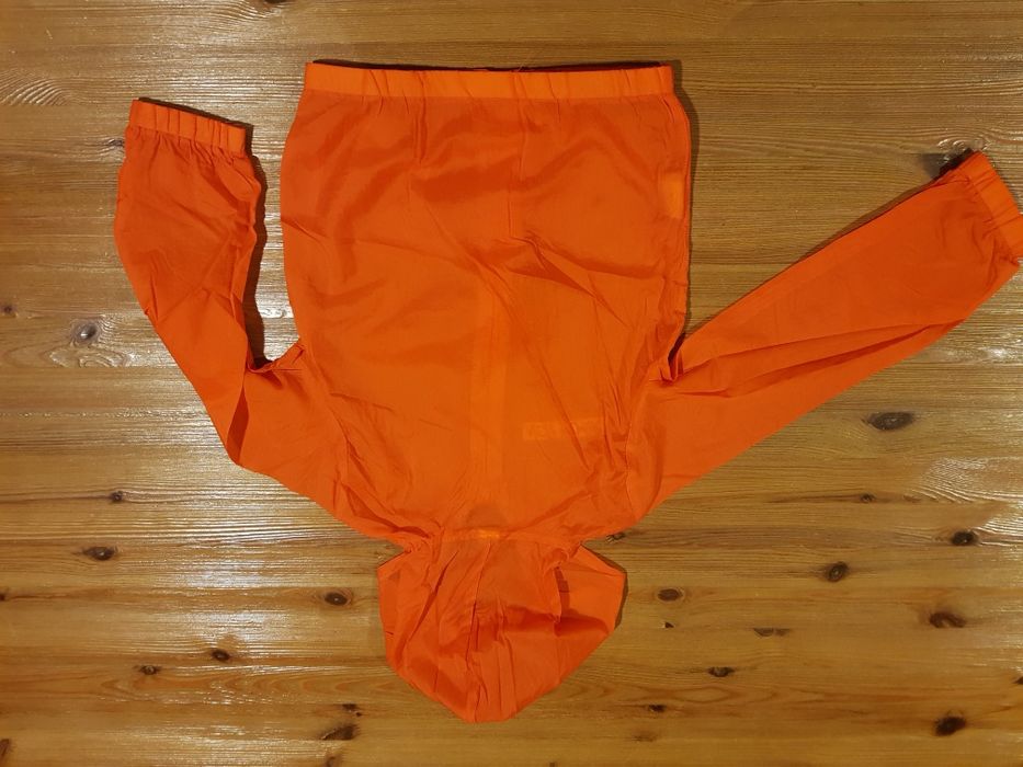 Pomarańczowa bluza rozsuwana New York, kurtka 122 cm