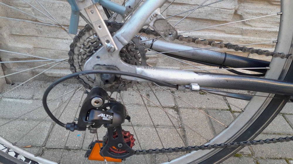Wysyłka Dowóz ACTIVE alu trekking 28 3x7 shimano sprawny